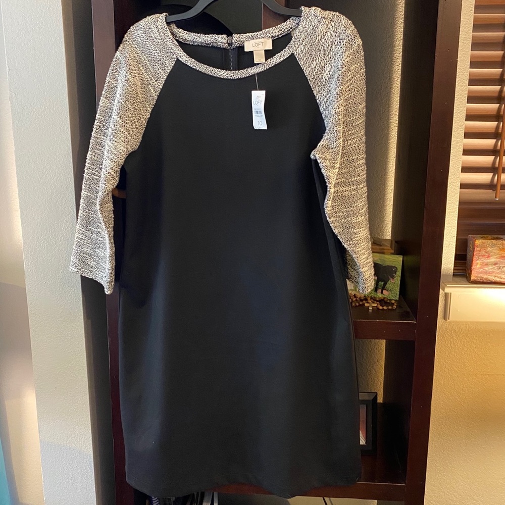 NWT Ann Taylor LOFT 3/4 Sleeve Dress